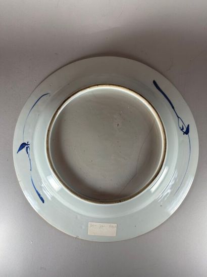 CHINA, Compagnie des Indes.
Circular porcelain...