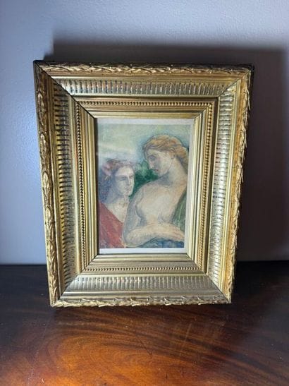 Paul-Alex DESCHMACKER -1889-1973)
Study of...