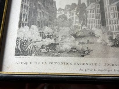 French Revolution. 
Paris, La Mairie. 
Lithograph...
