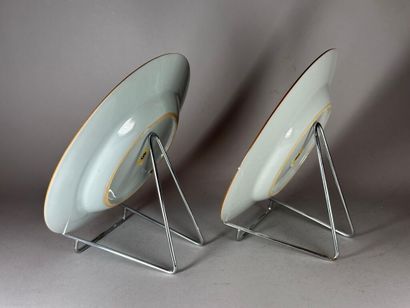CHINA, Compagnie des Indes.
Pair of round...