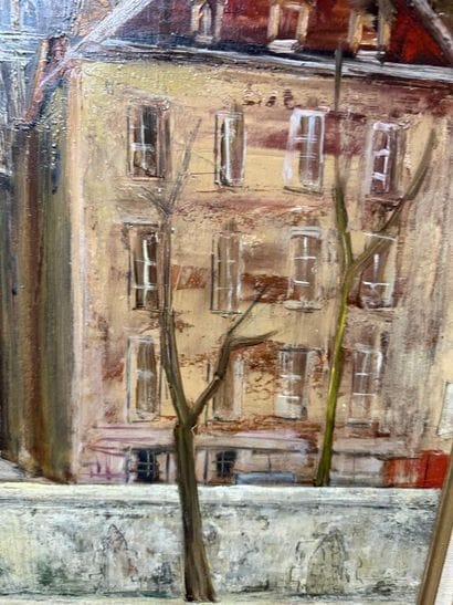 Jean VINAY (1907-1978)
Quays of the Seine.
Oil...