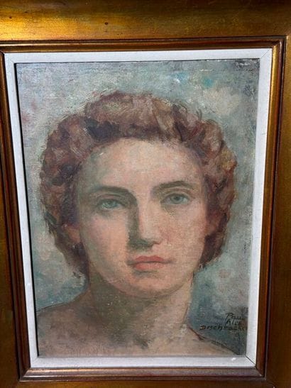 Paul-Alex DESCHMACKER (1889-1973)
Portrait...