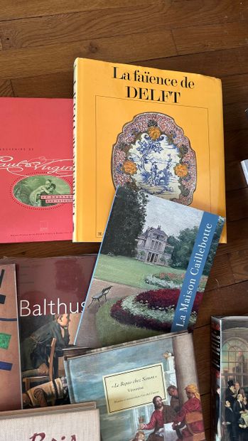 Ensemble de livres Beaux-Arts tels que :...