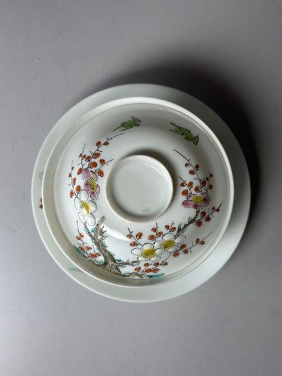 CHINA, Compagnie des Indes. Late Qing period.
Porcelain...