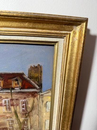 Jean VINAY (1907-1978)
Quays of the Seine.
Oil...