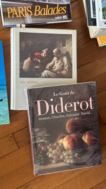 Ensemble de livres Beaux-Arts tels que :...