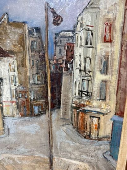 Jean VINAY (1907-1978)
Crossroads.
Oil on...