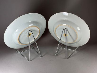CHINA, Compagnie des Indes.
Pair of round...