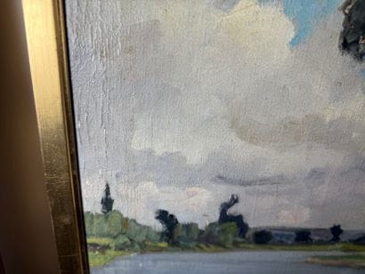 Claude RAMEAU (1876-1955)
Park on the Loire.
Oil...