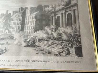 French Revolution. 
Paris, La Mairie. 
Lithograph...