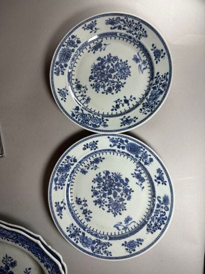 CHINA, Compagnie des Indes. 
A set of porcelain...