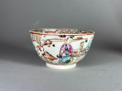CHINA, Compagnie des Indes.
Porcelain lot...