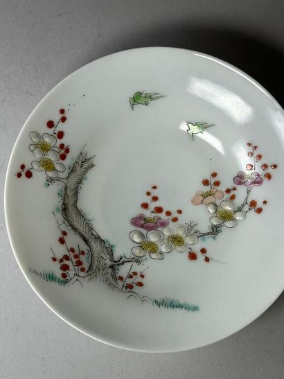 CHINA, Compagnie des Indes. Late Qing period.
Porcelain...
