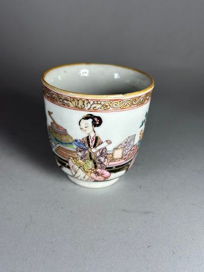 CHINA, Compagnie des Indes.
Porcelain lot...