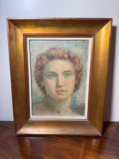 Paul-Alex DESCHMACKER (1889-1973)
Portrait...