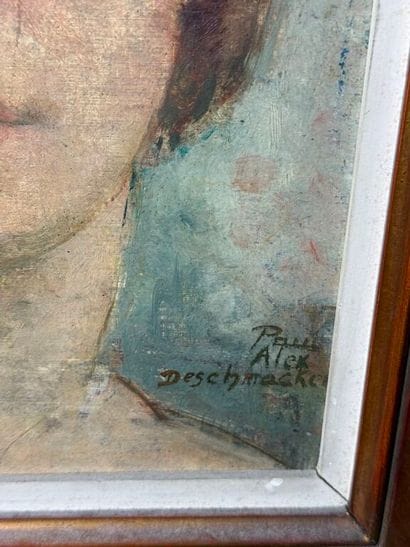 Paul-Alex DESCHMACKER (1889-1973)
Portrait...