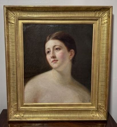 French school of the 19th century. 
Portrait...