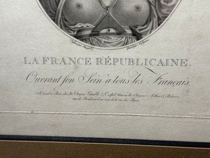 After BOIZOT. 
LA FRANCE REPUBLICAINE Ouvrant...