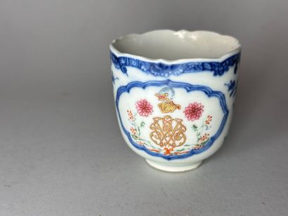 CHINA, Compagnie des Indes.
Porcelain lot...