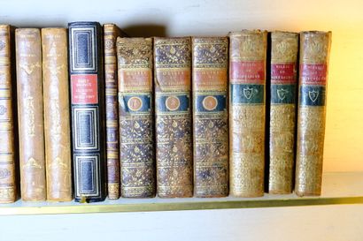 Ensemble de livres des XVIIIe et XIXe siècles...