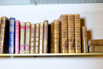 Ensemble de livres des XVIIIe et XIXe siècles...