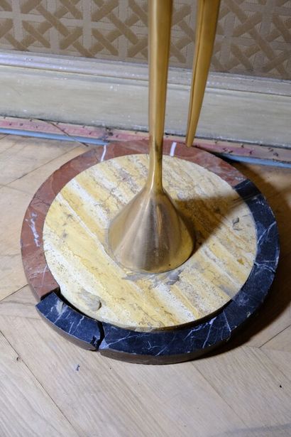 RENÉ BROISSAND (1928-2019).
Lampadaire sculpture...