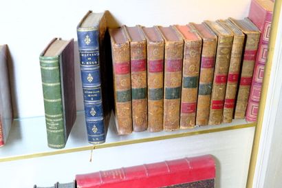 Ensemble de livres des XVIIIe et XIXe siècles...