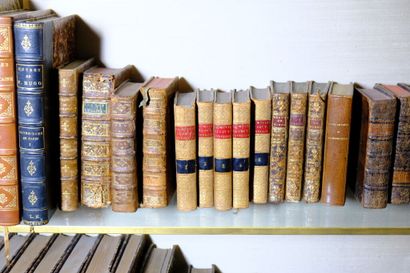 Ensemble de livres des XVIIIe et XIXe siècles...