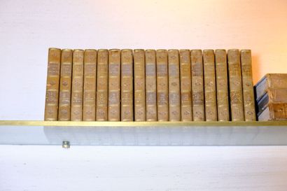 Ensemble de livres des XVIIIe et XIXe siècles...