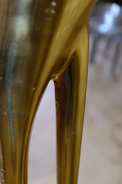 RENÉ BROISSAND (1928-2019).
Lampadaire sculpture...