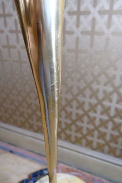 RENÉ BROISSAND (1928-2019).
Lampadaire sculpture...