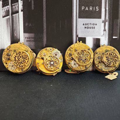 England, London. Set of six mechanical tilting...