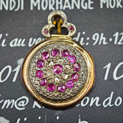 The back of a pocket watch transformed into...