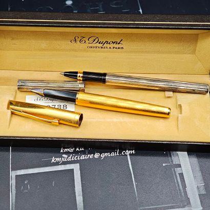 Epistolary lot including:
- S.T. DUPONT:...