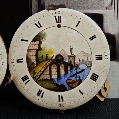 Set of seven 18th-century mechanical movements,...