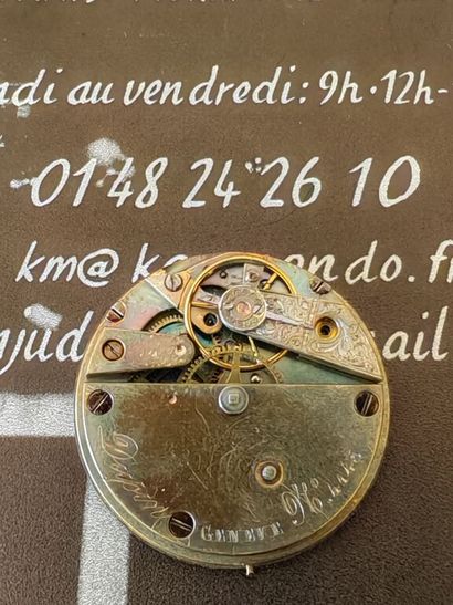 Dupin, Geneva, late 19th century. Extra-flat...