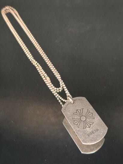 CHROME HEARTS Paris. 2006. 
925‰ silver pendant...