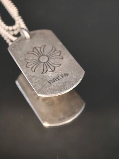 CHROME HEARTS Paris. 2006. 
925‰ silver pendant...