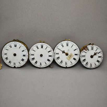 England, London. Set of four mechanical tilting...