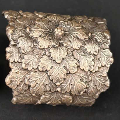 BUCCELLATI. 
Open cuff bracelet in 925‰ silver...