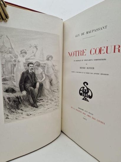 MAUPASSANT, Guy de. *Notre Cœur*. A portrait...