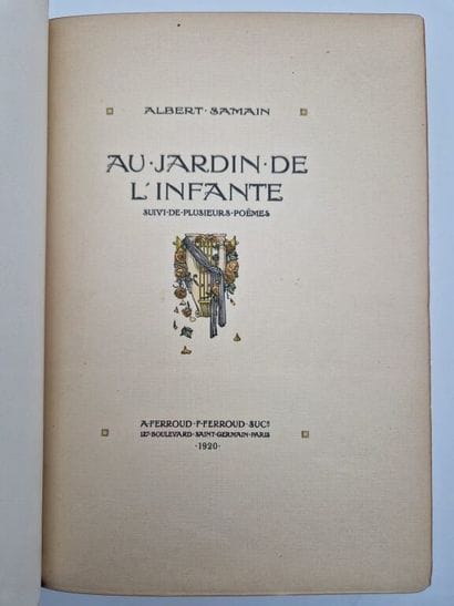 SAMAIN, Albert, and GIRALDON, Adolphe. *Au...