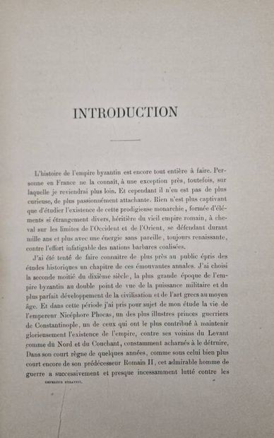 SCHLUMBERGER, Gustave. A Byzantine Emperor...