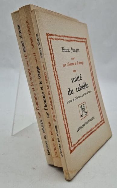 JÜNGER, Ernst. Essay on Man and Time: *Treatise...