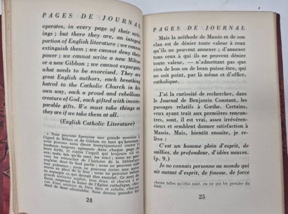GIDE, André. A collection of 4 works, including...