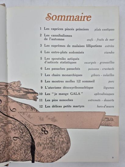 DALI, Salvador. Gala Dinners.

The Spanish...