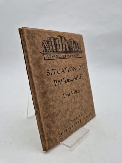VALERY, Paul. *Situation de Baudelaire*.

Paris,...