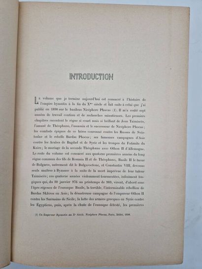 SCHLUMBERGER, Gustave. The Byzantine Epic...
