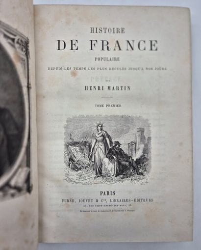 MARTIN, Henri. A Popular History of France:...