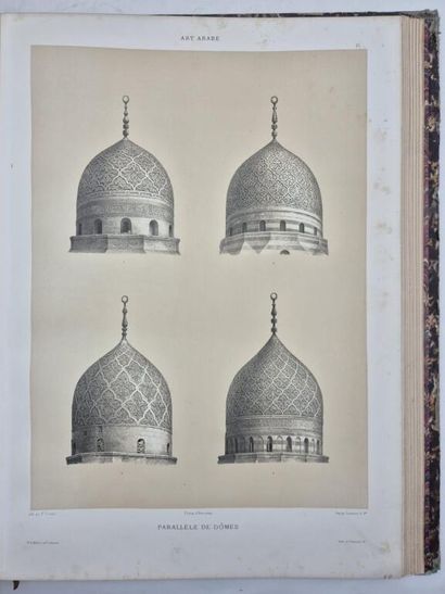 PRISSE D'AVENNES, Achille. Arab Art as Seen...